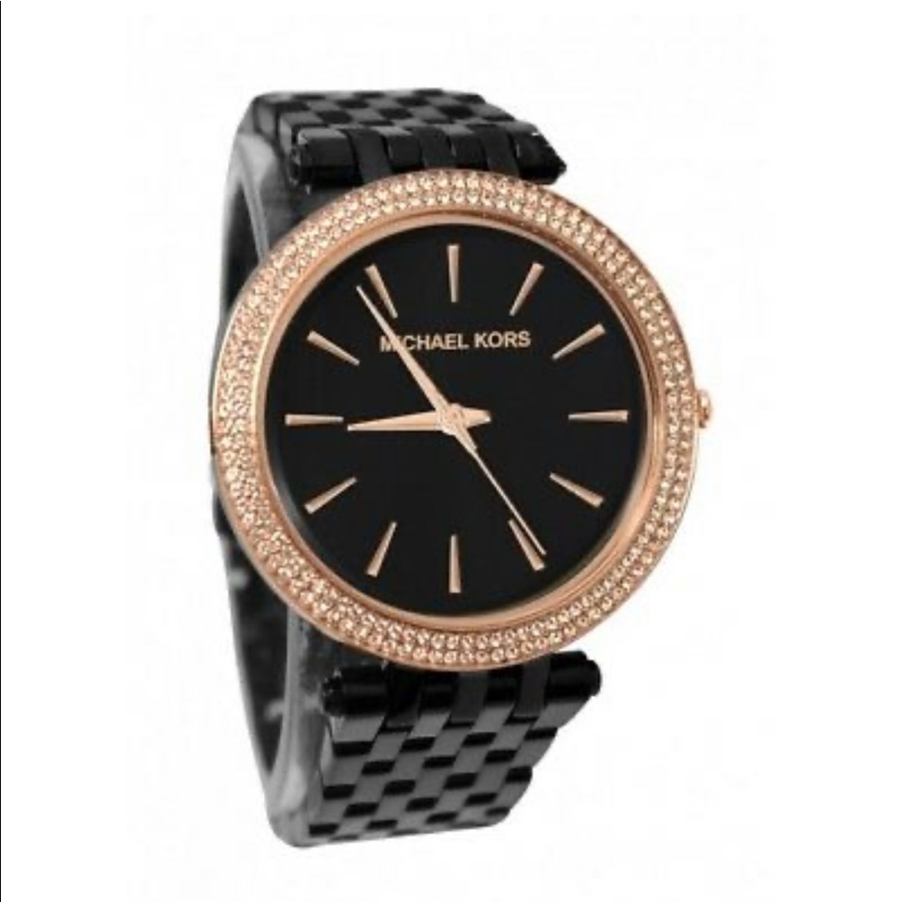Black Michael Kors Darci watch